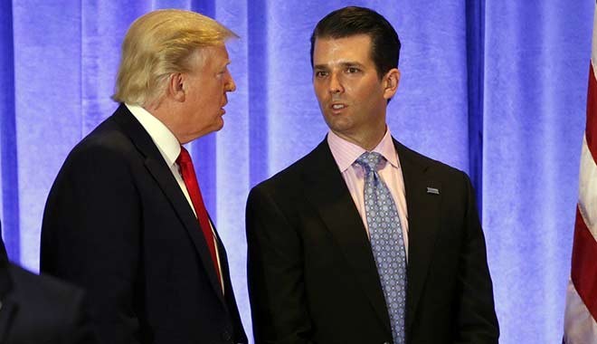 Trump'ın oğlunun e-postaları ABD'yi karıştırdı