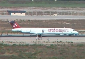 Atlas Jet uçağı kaçırıldı