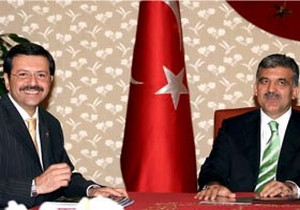 TOBB'dan Cumhurbaşkanı Gül'e ziyaret