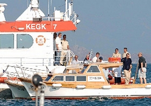 Erdogan balık tuttu