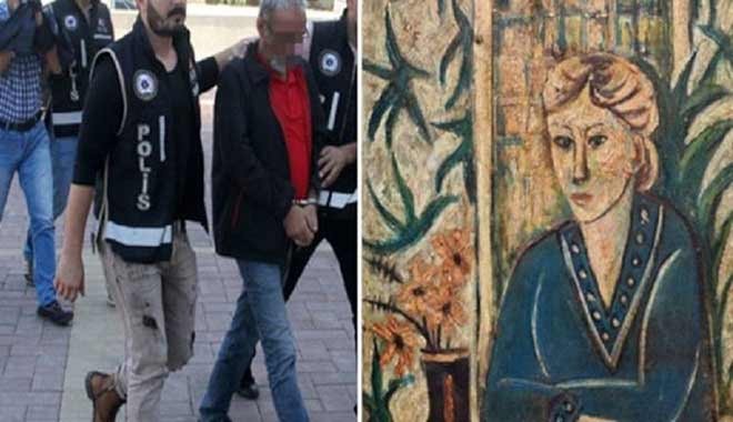 12 milyon dolarlık tablo Antalya'da ele geçirildi