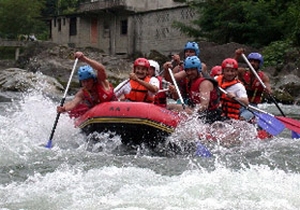 Rambo Bakan rafting yaptı