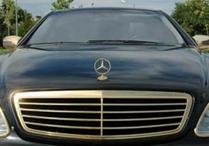 Mercedes'e altın kaplama