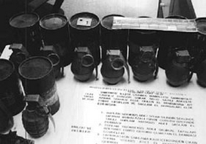 Yarbay Sönmez'in yazlığında 22 el bombası bulundu   