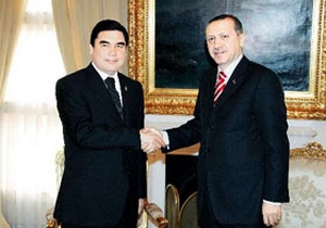 Başbakan Erdoğan Aşkabat'ta