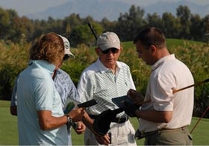 "Her üsse golf sahası!"