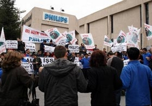 Türk Philips eski çalışanlarının eylemi bitti
