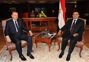 Başbakan Erdoğan, Mübarek'le