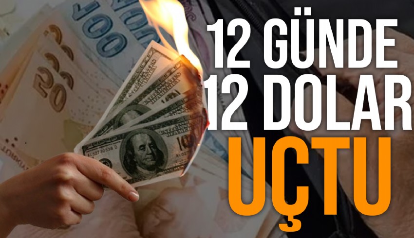 17 bin liraya çıkarılan asgari ücret cebe girmeden 12 günde 12 dolar eridi...