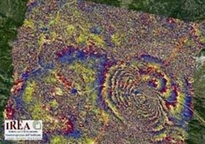 İşte uzaydan deprem fotoğrafı
