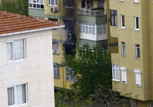 Çatışma sürerken emlakçıya mesaj