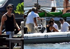 Kaddafi'nin oğlu Bodrum'da
