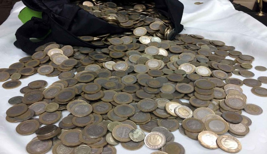 2023'te yaklaşık 660 milyon liralık bozuk para cebe girdi