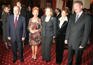 Sabancılar resepsiyonda buluştu