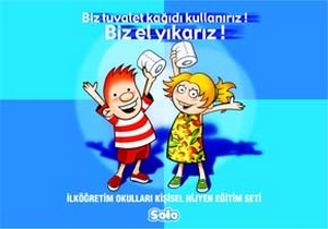 Ders zili hijyen için çalıyor