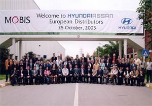 Hyundai'nin Avrupa yedek parça distribütörleri buluştu
