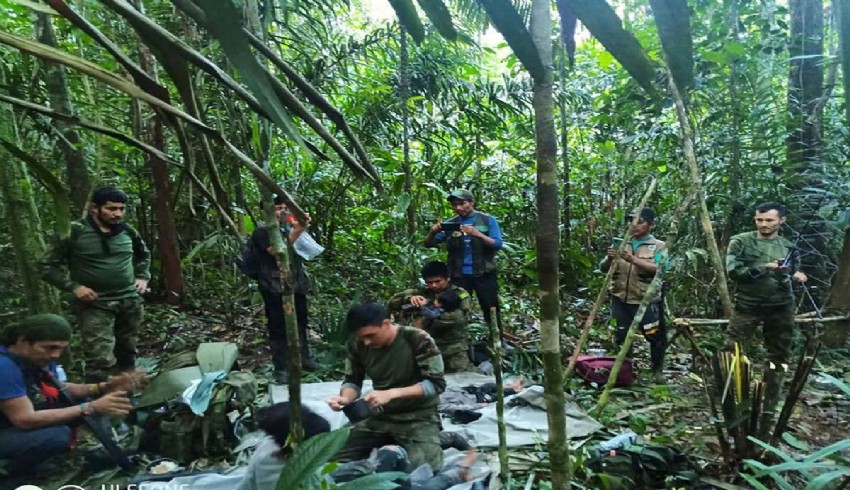 Ormanda 40 gün sağ kaldılar