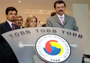 TOBB Başkanı Hisarcıklıoğlu IMF heyeti ile görüştü