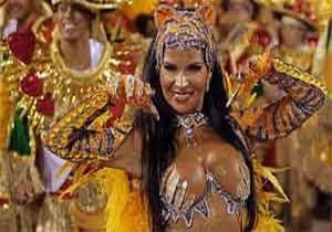 Rio'da karnaval zamanı