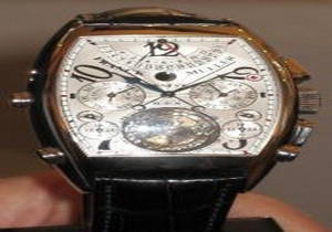 İşte Franck Muller ve 2 milyon euro'luk saat