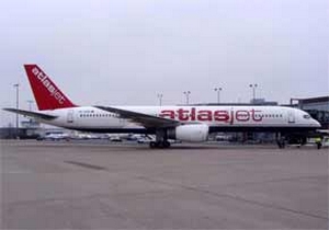 Atlas Jet, Kavala'ya uçuyor
