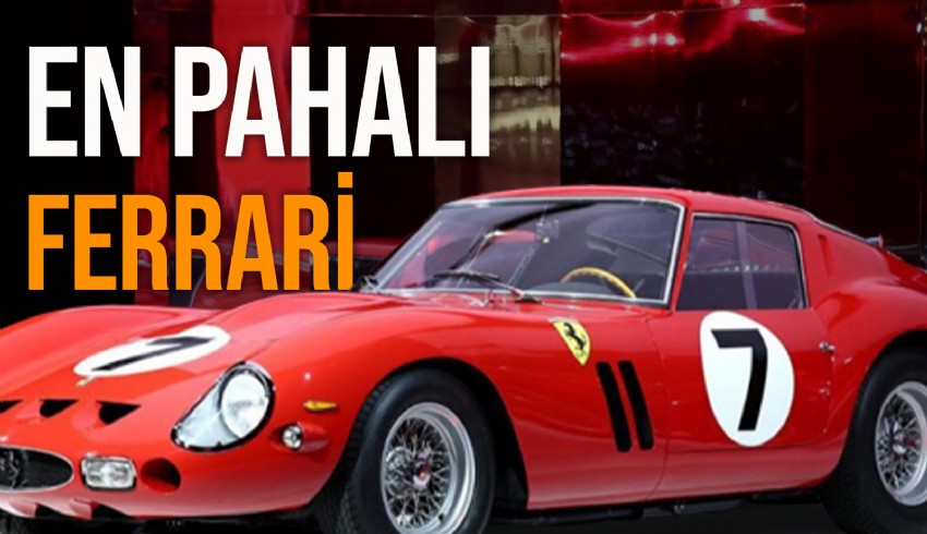 62 model Ferrari açık artırmada satıldı, fiyatı dudak uçuklattı