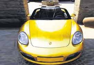 22 ayar Porsche Boxster