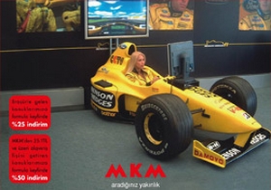 Formula heyecanı pistlerden önce Akatlar MKM'de