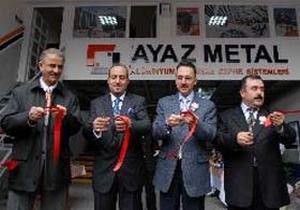 Ayaz Metal'in, Topkapı'daki tesisi açıldı