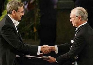 İlk Türk Nobel'i aldı