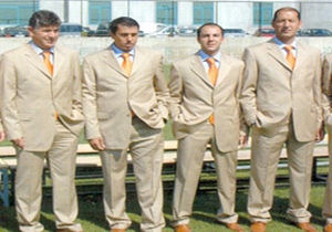 Denizlisporlu futbolcular Damat gibi