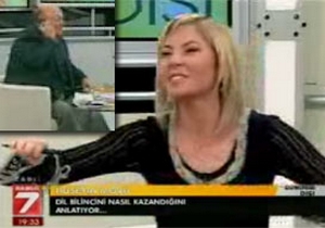 TV'de böyle kaza yaşanmadı /Video