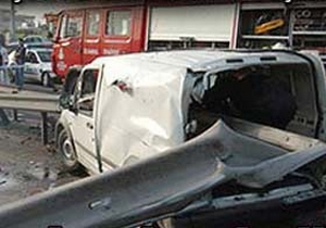 Bariyer bıçak gibi saplandı
