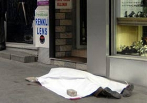 Bankadan dönerken vurulmuş