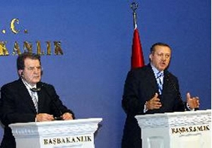 Prodi'ye müjdeyi Erdoğan verdi