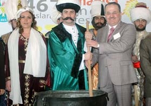 Manisa'nın mesir macunu İstanbul'da tanıtıldı