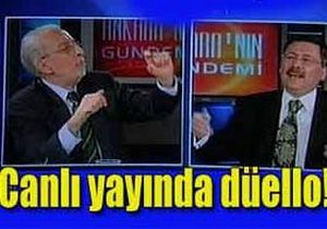 Canlı yayında 'İ' kavgası