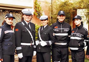 Türk polisi Modaya uydu