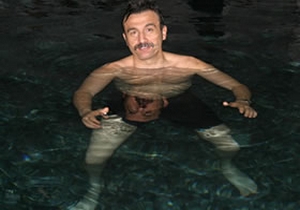 Balıklı Kaplıca'da gözdağı verdi
