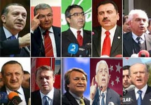 İşte partilerin pusuladaki yerleri 