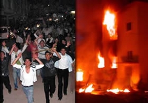 Kuzey Irak'ta tezkere protestosu 