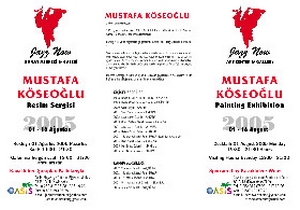 Mustafa Köseoğlu'nun resim sergisi Bodrum'da