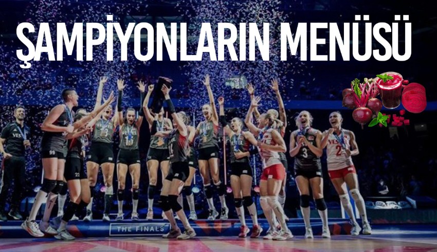 A Millî Kadın Voleybol Takımı oyuncuları, nasıl besleniyor? ne yiyip, içiyor?
