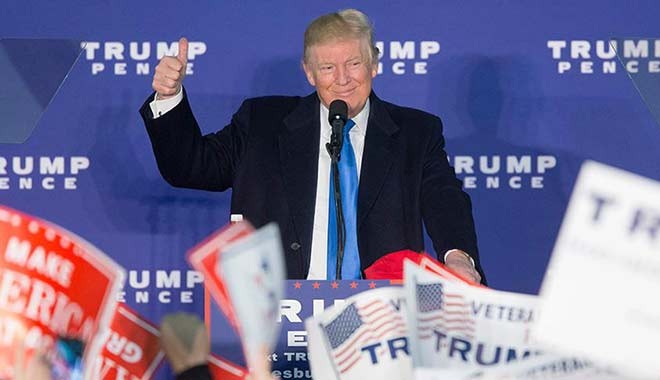 ABD'nin 45. başkanı Donald Trump oldu: İşte balkon konuşması