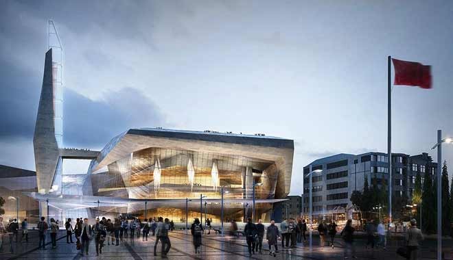 Yeni Atatürk Kültür Merkezi için ilk kazma vuruldu