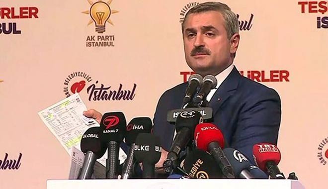AKP İstanbul İl Başkanı: İlk defa bizim sistem ile YSK verileri arasında fark var
