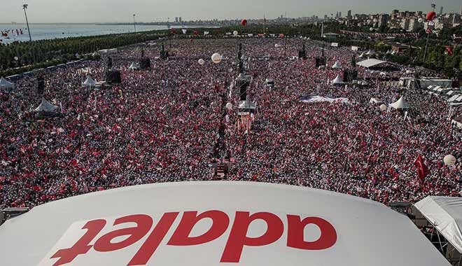 Adalet mitingine kaç kişi katıldı? İşte CHP'nin iddiası