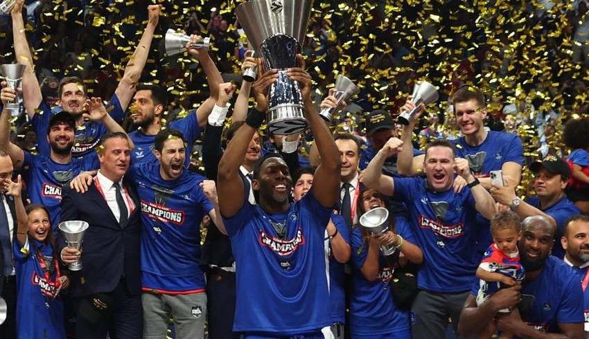 Anadolu Efes, THY Avrupa Ligi'nde üst üste ikinci kez şampiyon