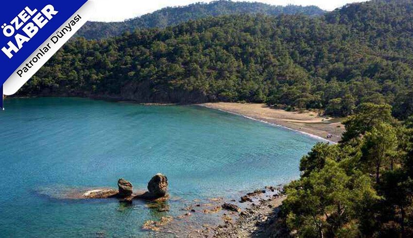 Antalya Phaselis Antik Kenti SİT alanında bulunan Cennet koyu ve Bostanlık koyu için çevreciler ayakta