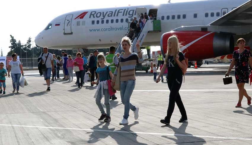Antalya'ya gelen turist sayısında yüzde 75'lik düşüş